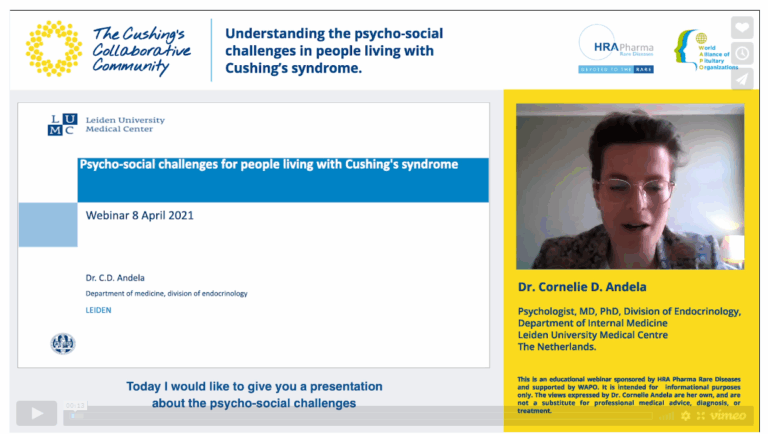 Vandaag  8 april is Cushing Awareness Day