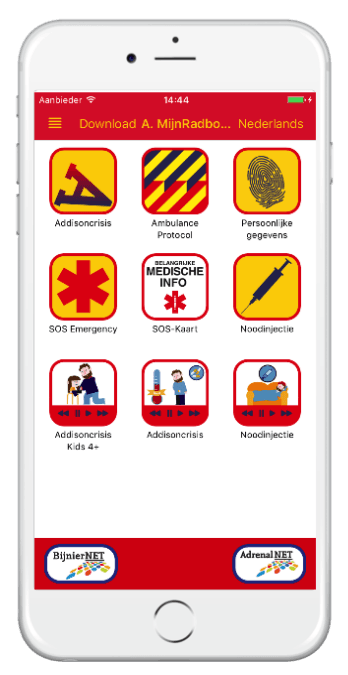 Bijnier app: nieuwe functies
